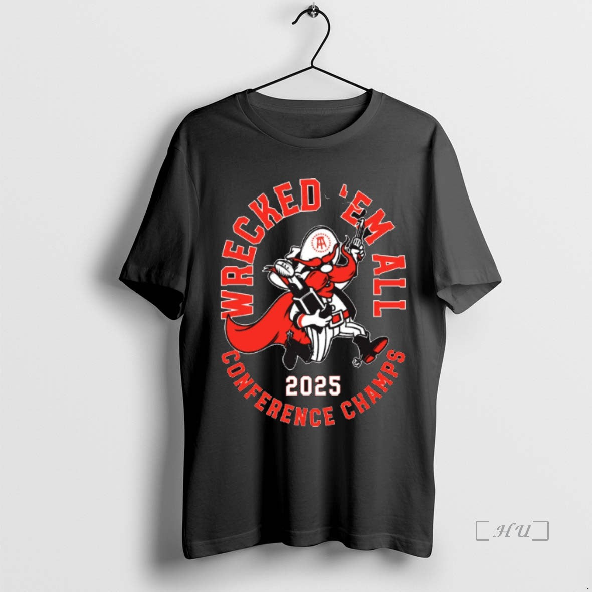 Officials Texas Tech Red Raiders 2025 Wrecked Em All Conference Champs Mascot T-Shirts, Hoodie, Sweatshirt - T-Shirt, Sweatshirt, Hoodie