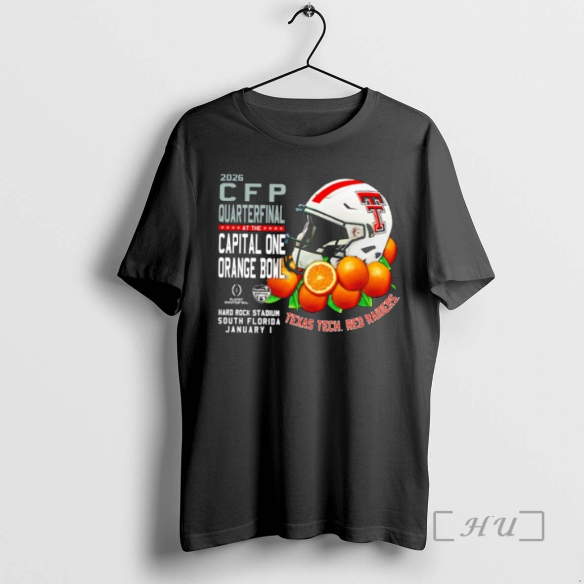 Officials Texas Tech Red Raiders 2026 Cfp Quarterfinal Capital One Orange Bowl T-Shirts, Hoodie, Sweatshirt - T-Shirt, Sweatshirt, Hoodie