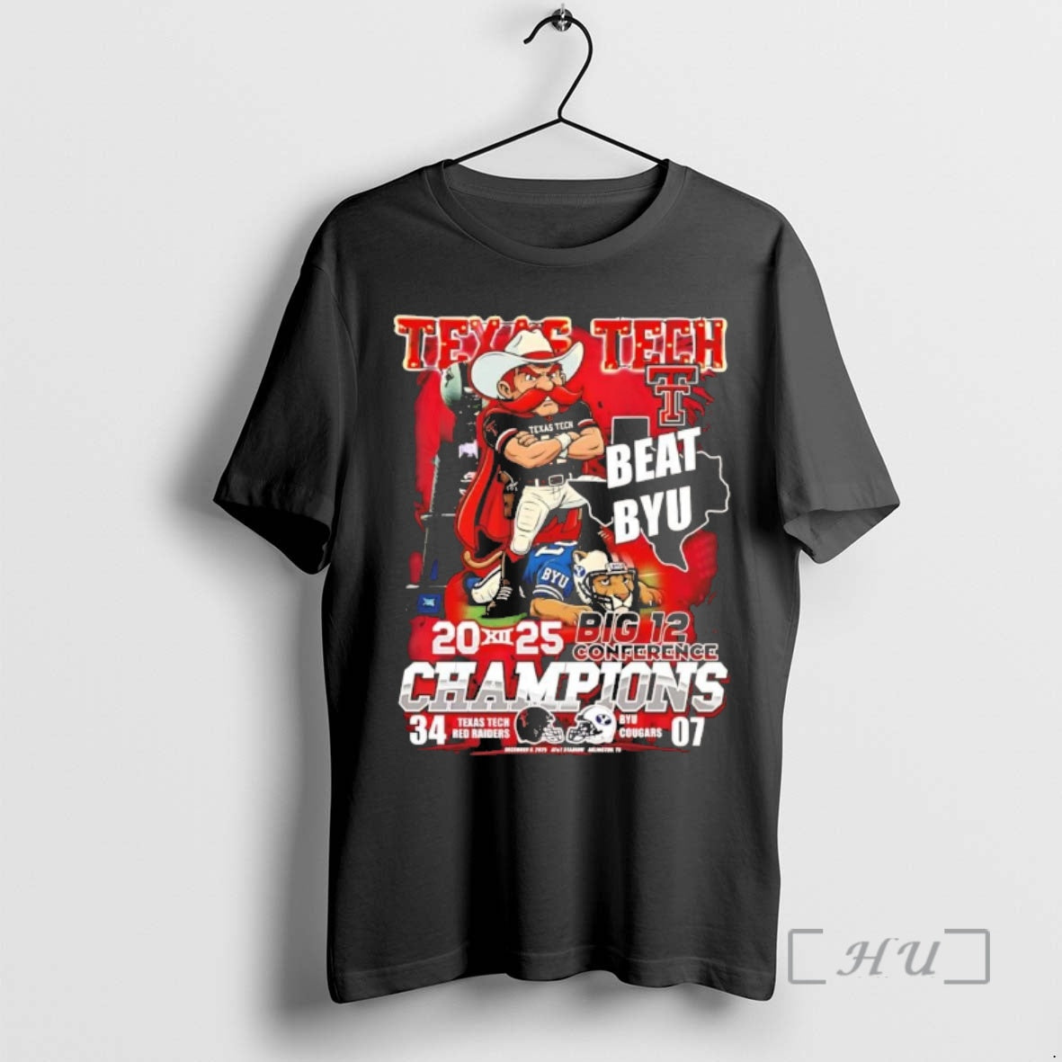 Officials Texas Tech Red Raiders Beat Byu 2025 Big 12 Conference Champions Chriast T-Shirts, Hoodie, Sweatshirt - T-Shirt, Sweatshirt, Hoodie