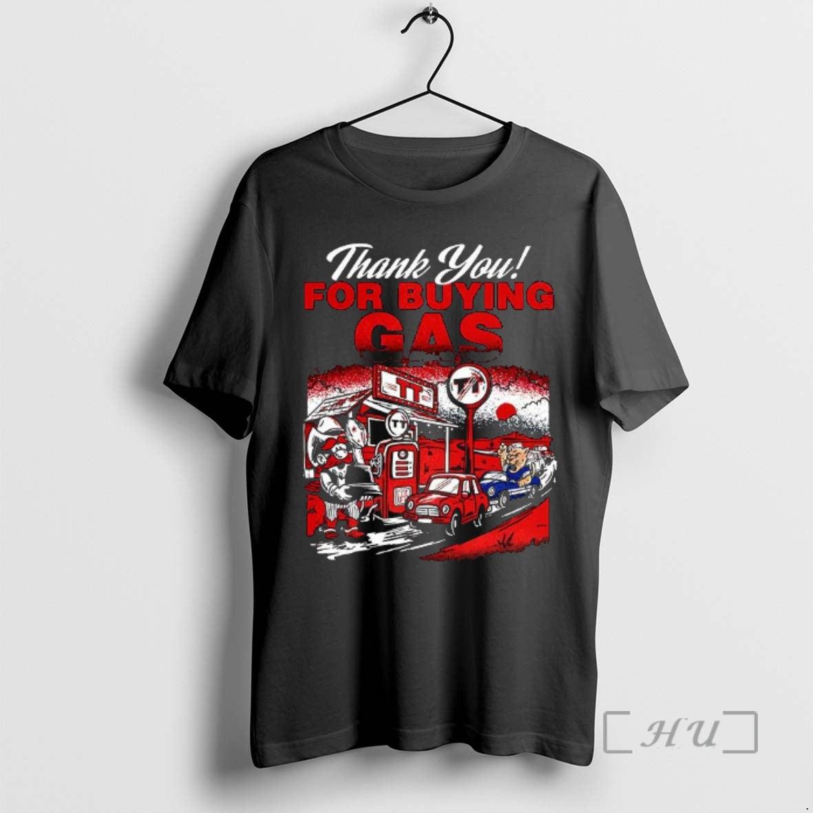 Officials Texas Tech Red Raiders Football Thank You Buying Gas Mascot Holding Trophy T-Shirts, Hoodie, Sweatshirt - T-Shirt, Sweatshirt, Hoodie