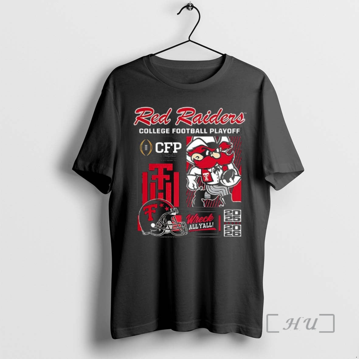 Officials Texas Tech Red Raiders Mascot 2025 2026 College Football Playoff T-Shirts, Hoodie, Sweatshirt - T-Shirt, Sweatshirt, Hoodie