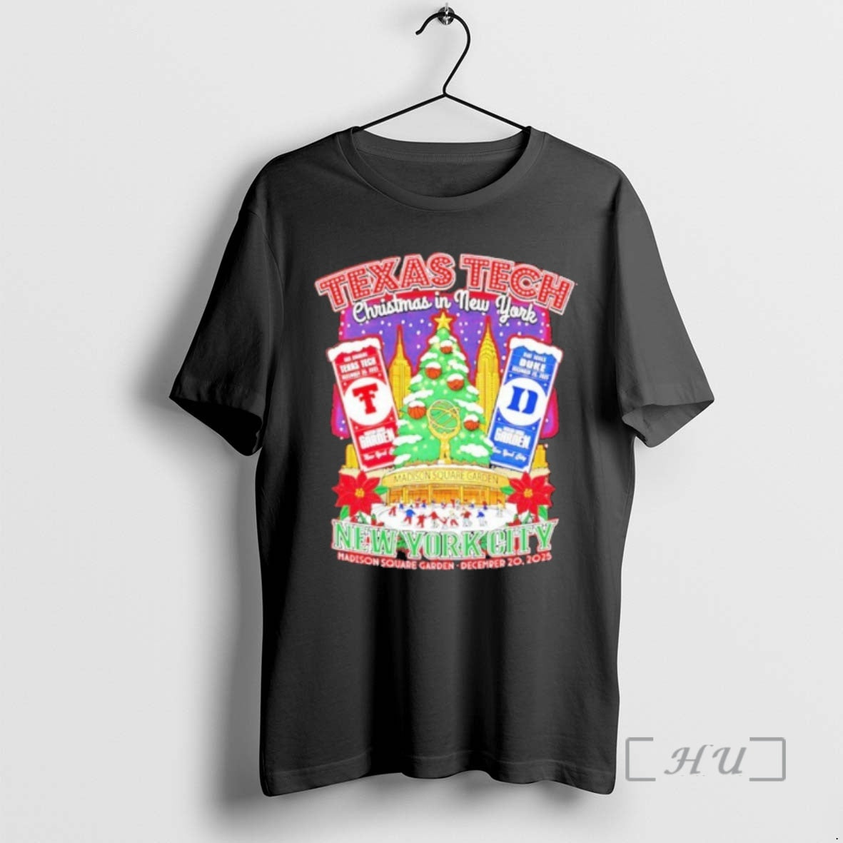 Officials Texas Tech Skate Past Duke New York December 20 2025 T-Shirts, Hoodie, Sweatshirt - T-Shirt, Sweatshirt, Hoodie