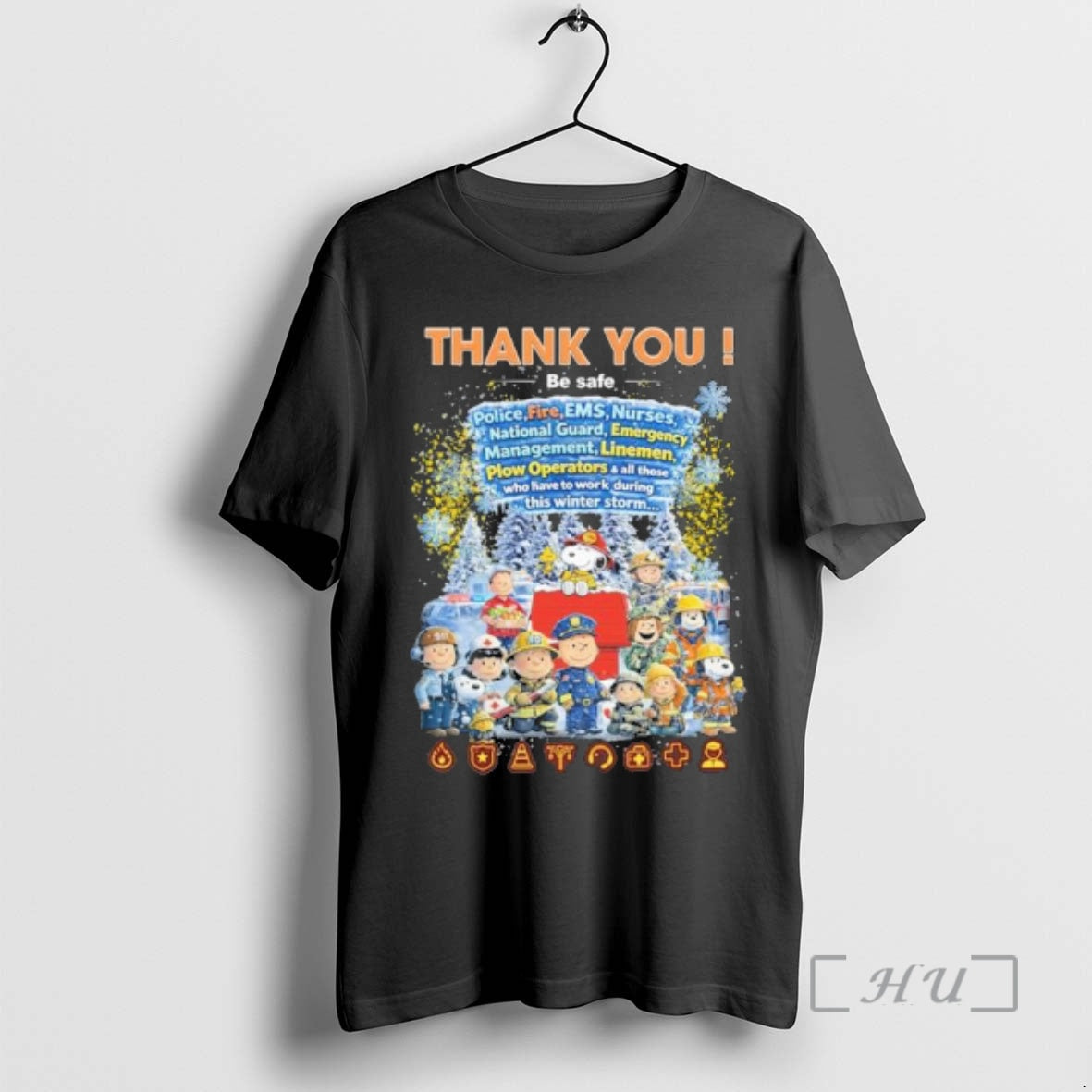 Officials Thank You Be Safe Peanuts T-Shirts, Hoodie, Sweatshirt - T-Shirt, Sweatshirt, Hoodie