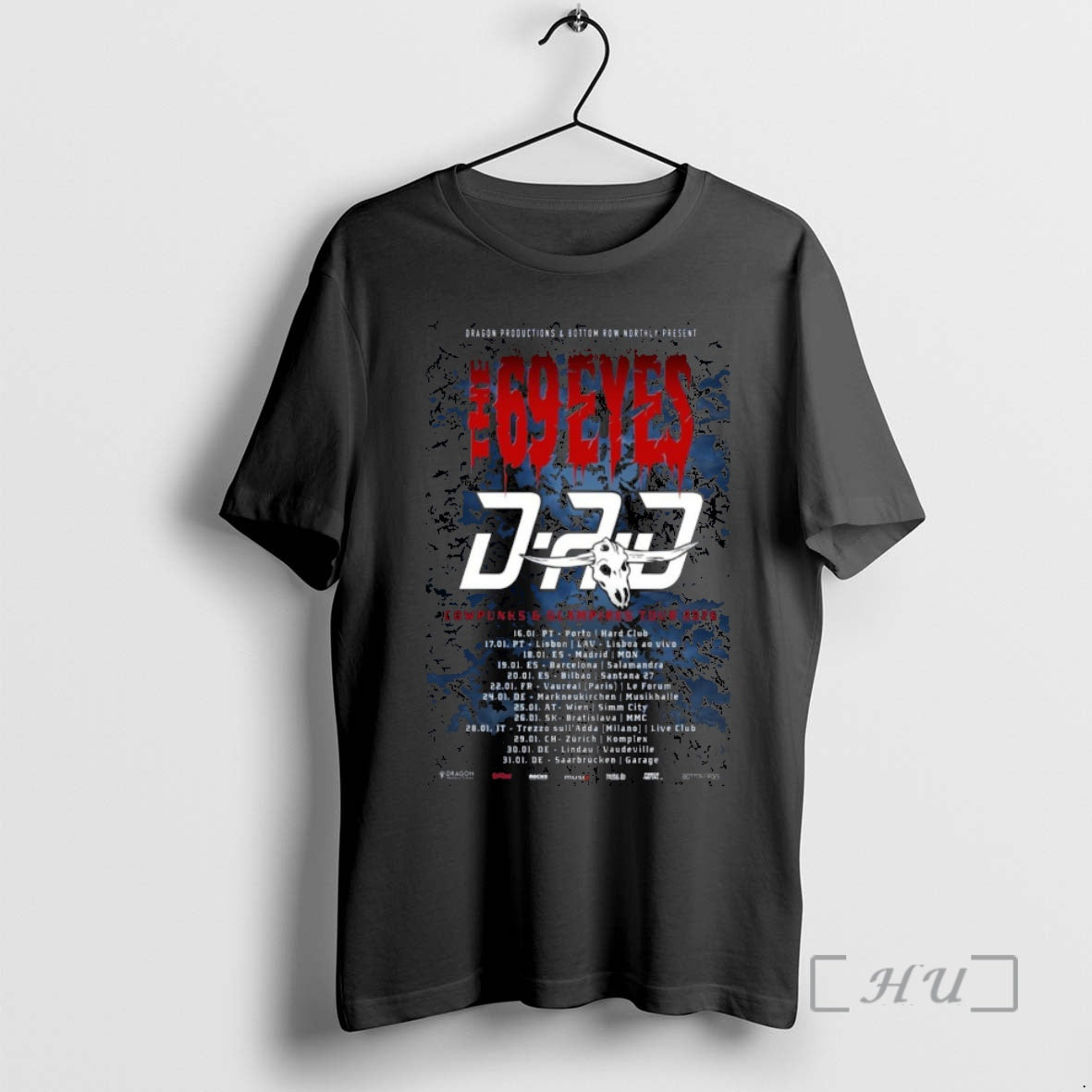 Officials 69 Eyes More Shows January 2026 T-Shirts, Hoodie, Sweatshirt - T-Shirt, Sweatshirt, Hoodie