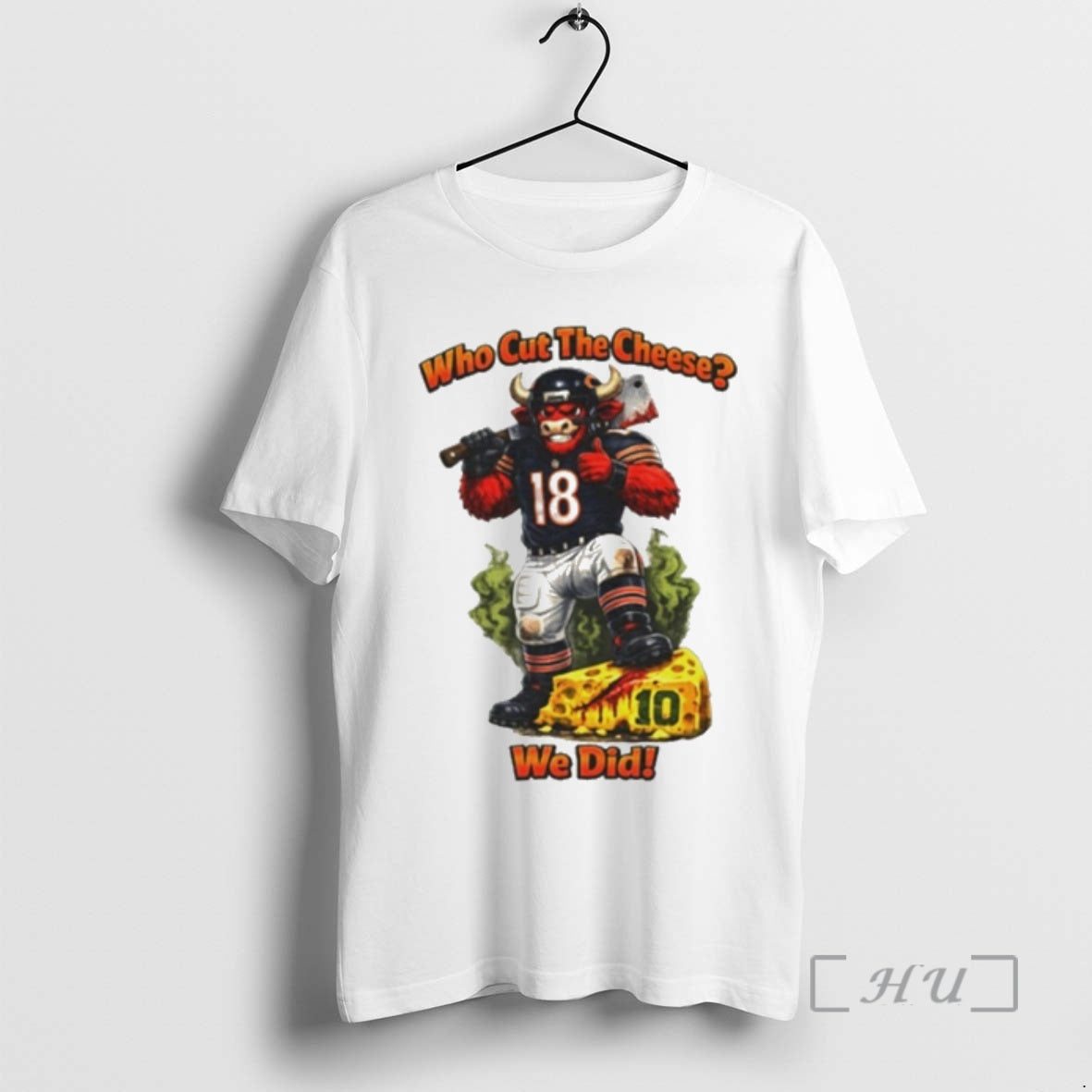 Officials Chicago Comeback Who Cut Cheese Bears Vs Packers T-Shirts, Hoodie, Sweatshirt - T-Shirt, Sweatshirt, Hoodie