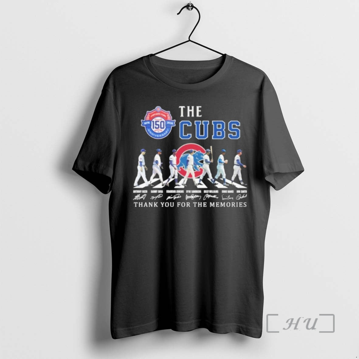 Officials Cubs Team Player Abbey Road Signature Thank You Memories T-Shirts, Hoodie, Sweatshirt - T-Shirt, Sweatshirt, Hoodie