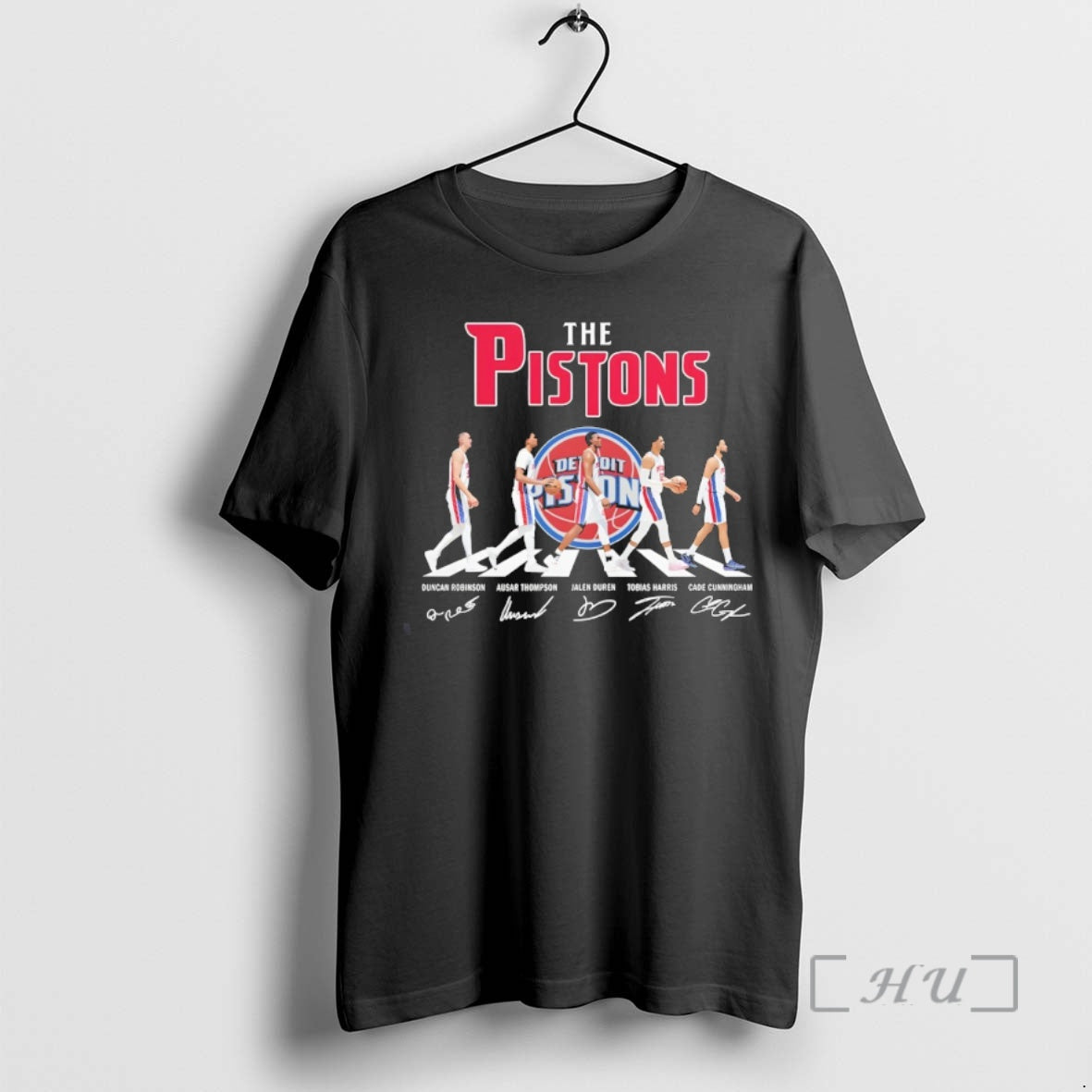 Officials Detroit Pistons Basketball Robinson Thompson Duren Haris Cunningham T-Shirts, Hoodie, Sweatshirt - T-Shirt, Sweatshirt, Hoodie