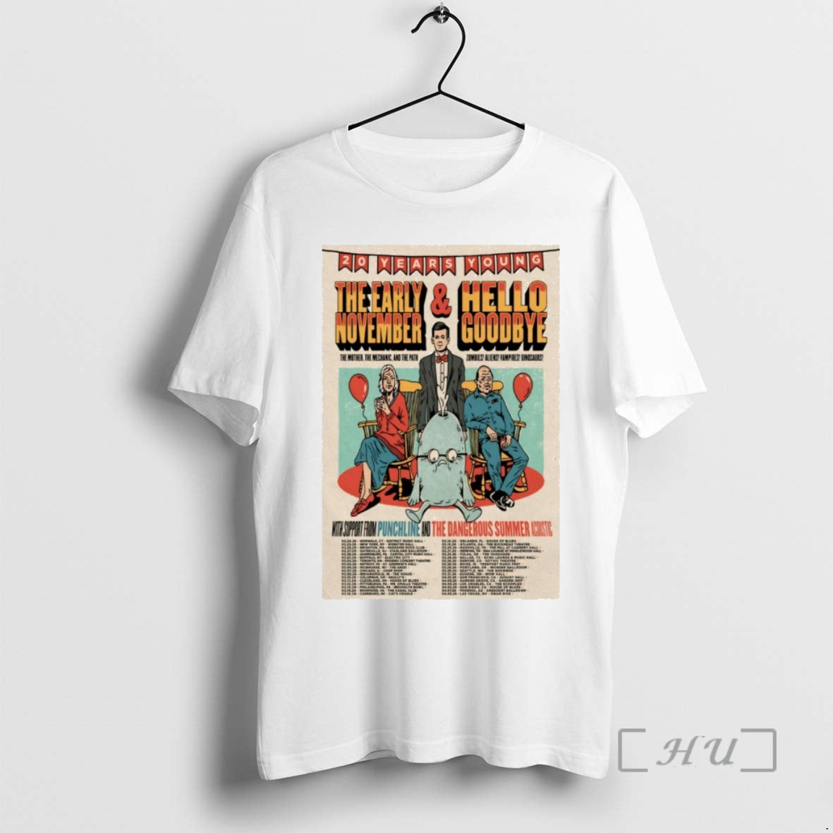 Officials Early November Hello Goodbye 20 Years Young Tour 2026 T-Shirts, Hoodie, Sweatshirt - T-Shirt, Sweatshirt, Hoodie