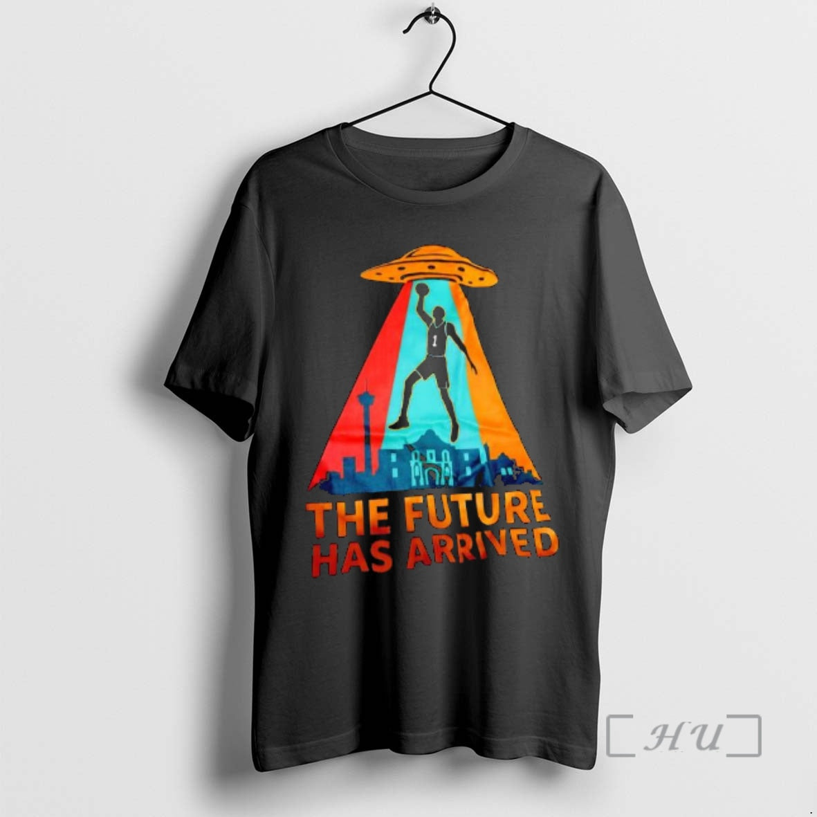 Officials Future Has Arrived Ufo Over San Antonio Skyline T-Shirts, Hoodie, Sweatshirt - T-Shirt, Sweatshirt, Hoodie