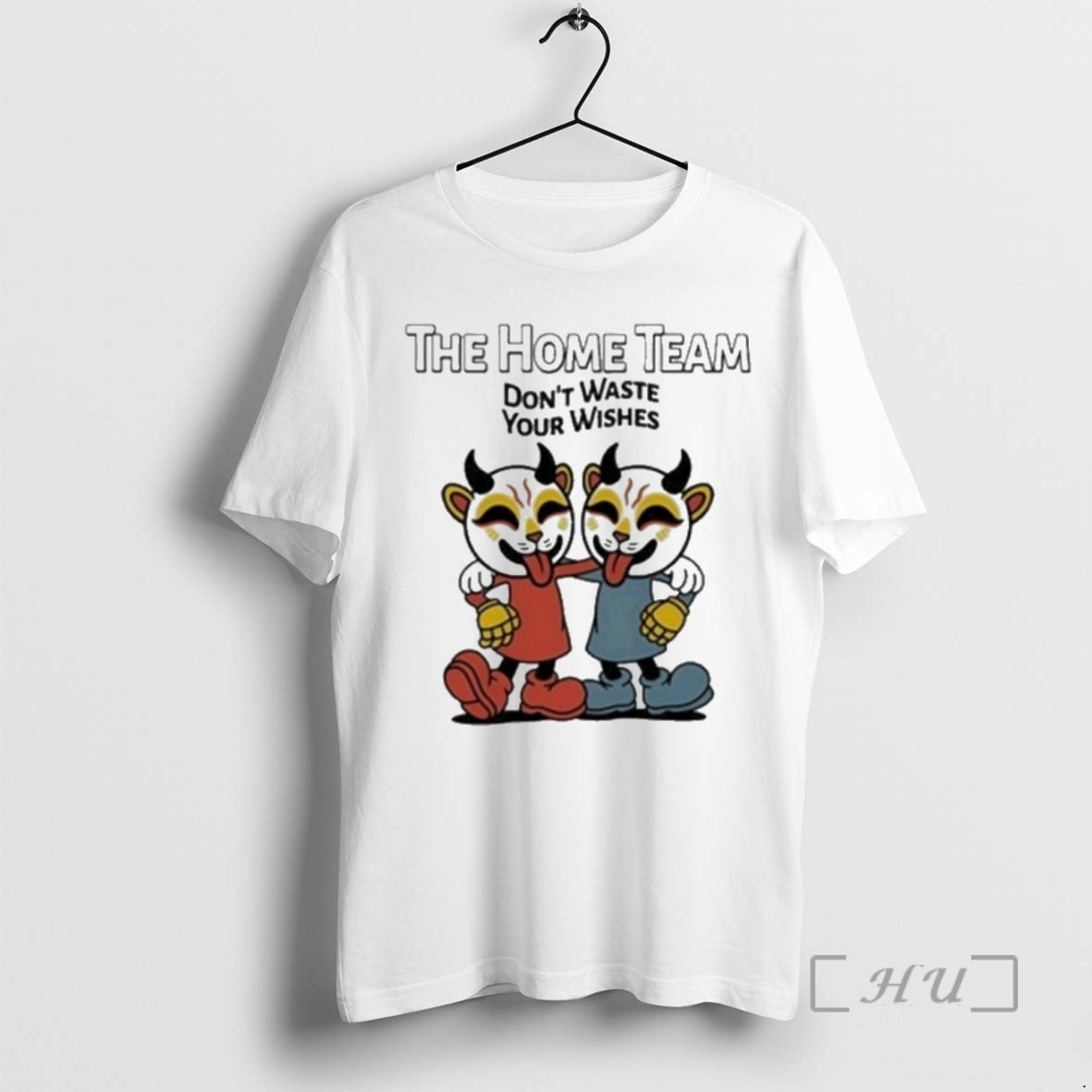 Officials Home Team Dont Waste Your Wishes Cuphead T-Shirts, Hoodie, Sweatshirt - T-Shirt, Sweatshirt, Hoodie