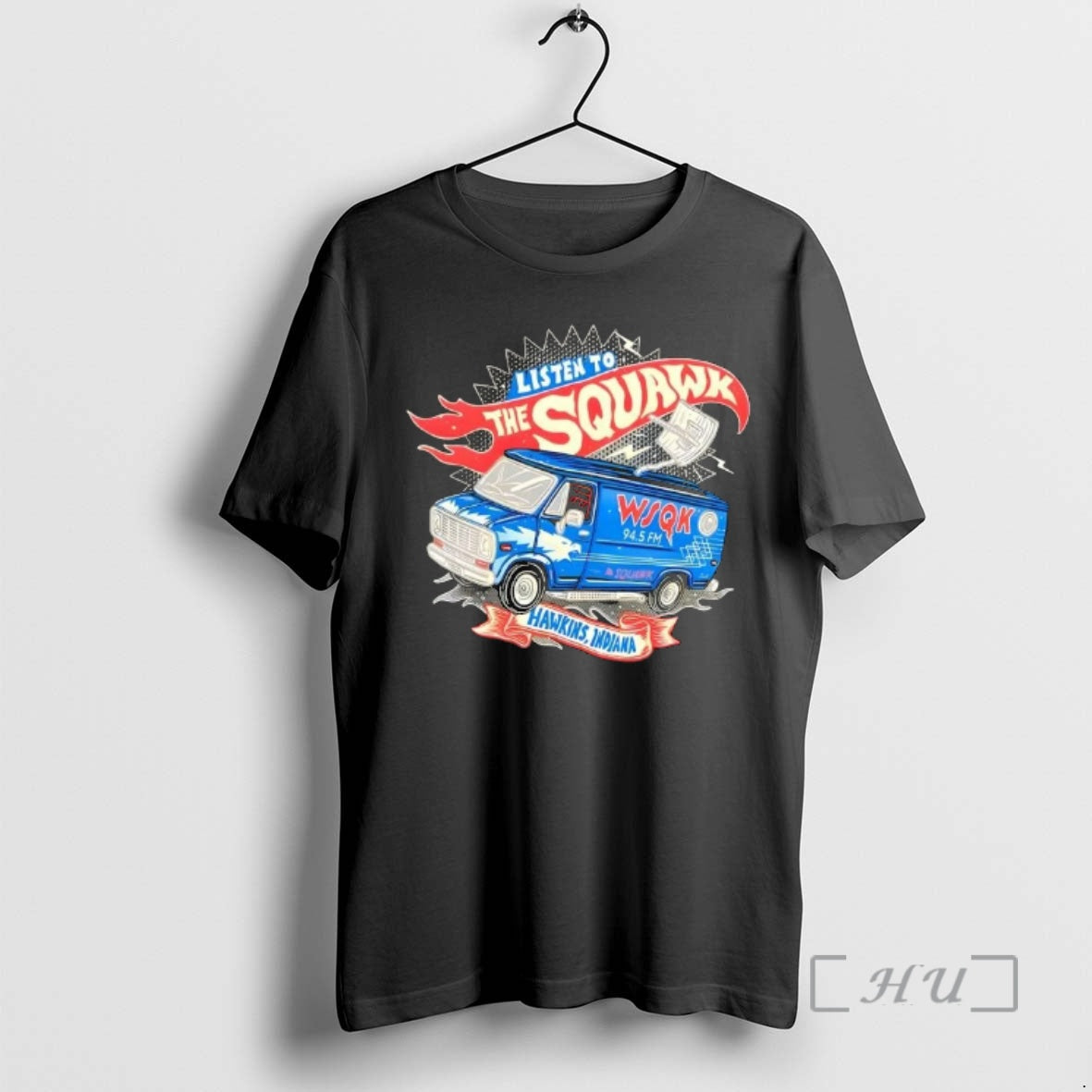 Officials Hometown Radio Listen Squawk Hawkins Indiana T-Shirts, Hoodie, Sweatshirt - T-Shirt, Sweatshirt, Hoodie