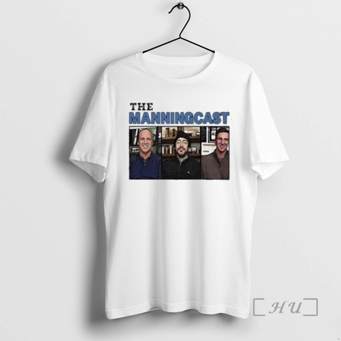 Officials Manningcast Circle White T-Shirts, Hoodie, Sweatshirt - T-Shirt, Sweatshirt, Hoodie
