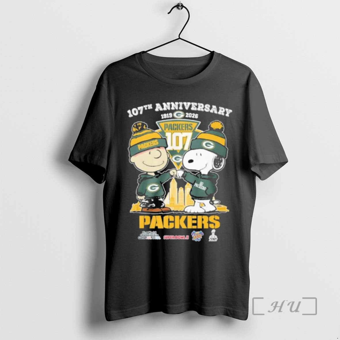 Officials Peanuts Fist Bump X Green Bay Packers 107th Anniversary T-Shirts, Hoodie, Sweatshirt - T-Shirt, Sweatshirt, Hoodie