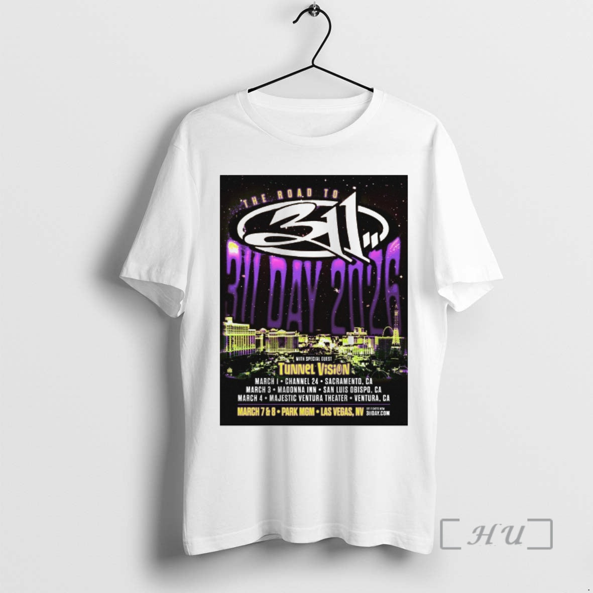 Officials Road 311 Day 2026 Tour March March 7 8 Las Vegas Nv T-Shirts, Hoodie, Sweatshirt - T-Shirt, Sweatshirt, Hoodie