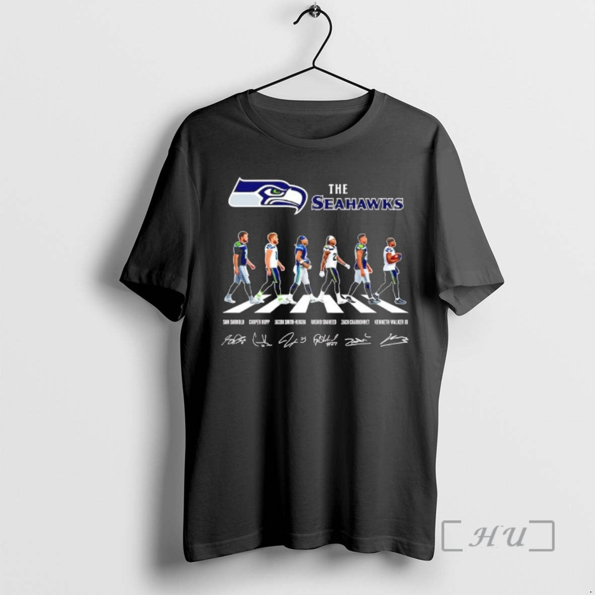 Seahawks Players Name Signature Abbey Road T-Shirts, Hoodie, Sweatshirt - T-Shirt, Sweatshirt, Hoodie