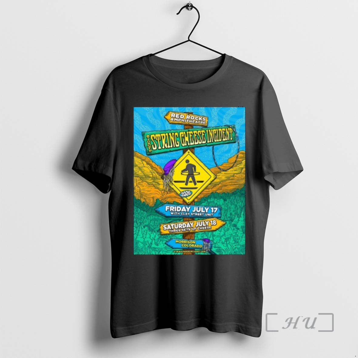 Officials String Cheese Incident Live Red Rocks Amphitheatre 2026 Morrison Colorado T-Shirts, Hoodie, Sweatshirt - T-Shirt, Sweatshirt, Hoodie