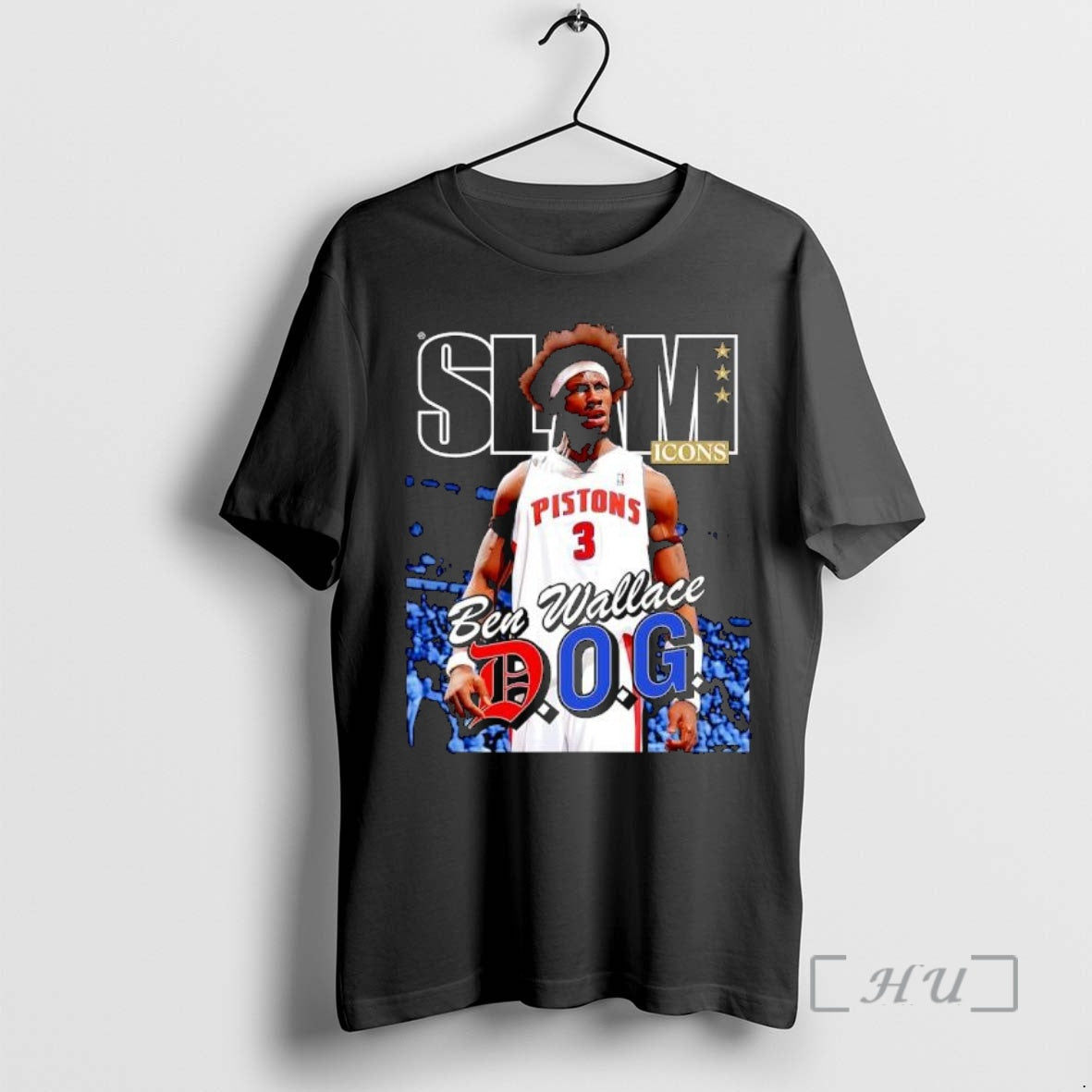 Officials Top Slam Icons Nba Champion Ben Wallace D O T-Shirts, Hoodie, Sweatshirt - T-Shirt, Sweatshirt, Hoodie