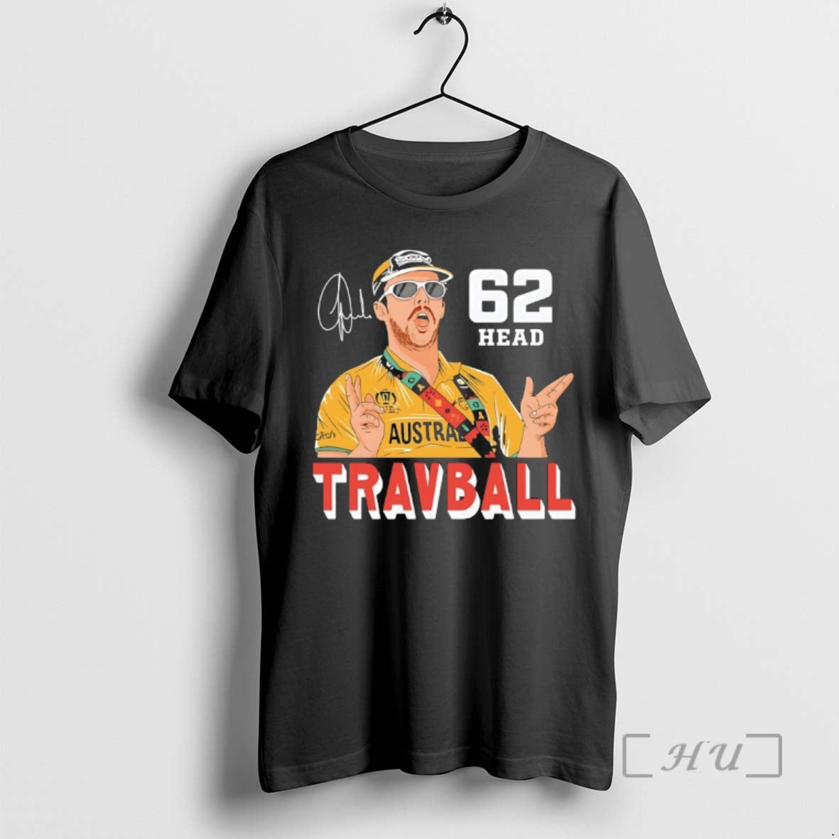 Officials Travis Head 62 Travball Signature T-Shirts, Hoodie, Sweatshirt - T-Shirt, Sweatshirt, Hoodie