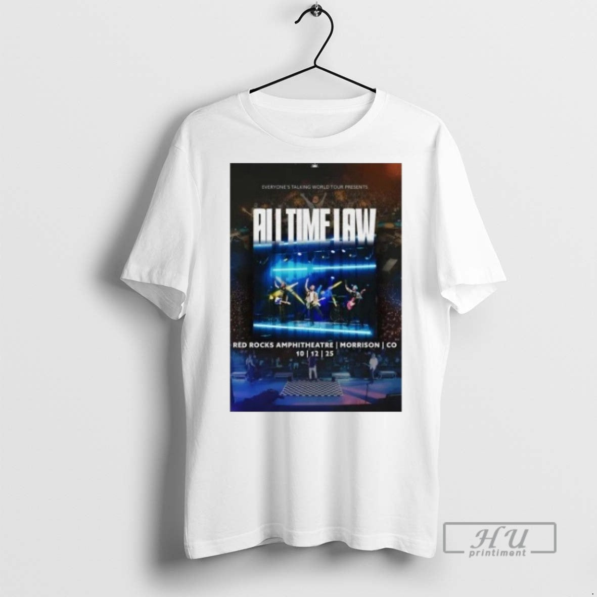 Officials Trending All Time Low Red Rocks Amphitheatre Show Oct 12 2025 T-Shirts, Hoodie, Sweatshirt - T-Shirt, Sweatshirt, Hoodie