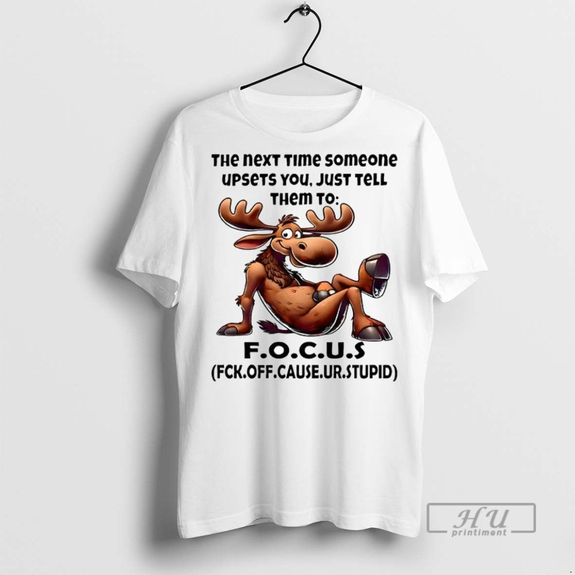 Officials Trending Deer Next Time Someone Upsets You Just Tell Them Focus Ceramic T-Shirts, Hoodie, Sweatshirt - T-Shirt, Sweatshirt, Hoodie
