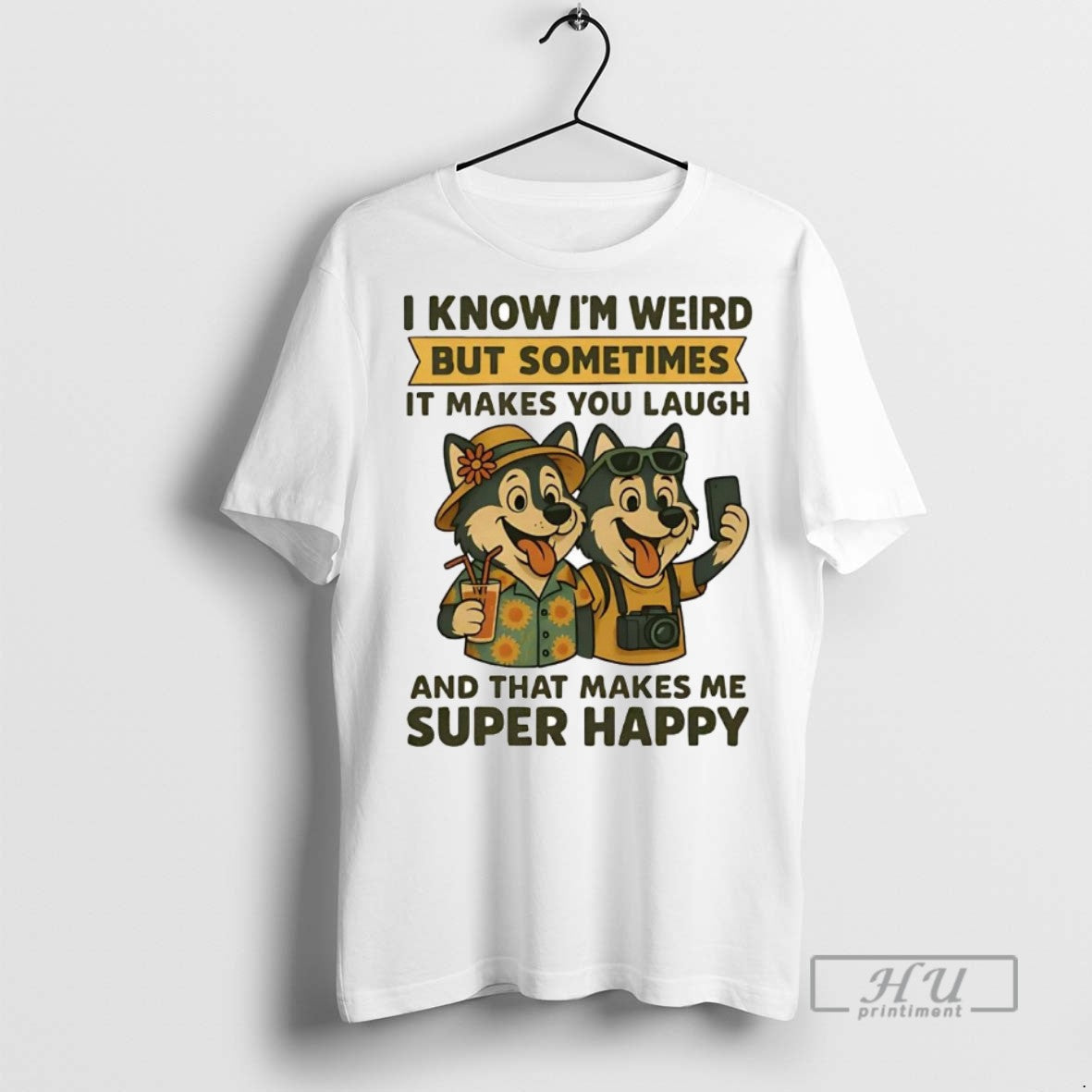 Officials Trending Husky I Know Im Weird But Sometimes Makes You Laugh Super Happy T-Shirts, Hoodie, Sweatshirt - T-Shirt, Sweatshirt, Hoodie