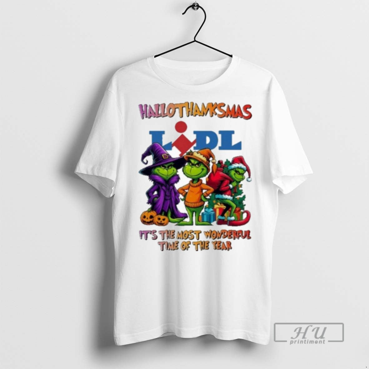 Officials Trending Grinch Lidl Logo Hallothanksmas Most Time Year T-Shirts, Hoodie, Sweatshirt - T-Shirt, Sweatshirt, Hoodie
