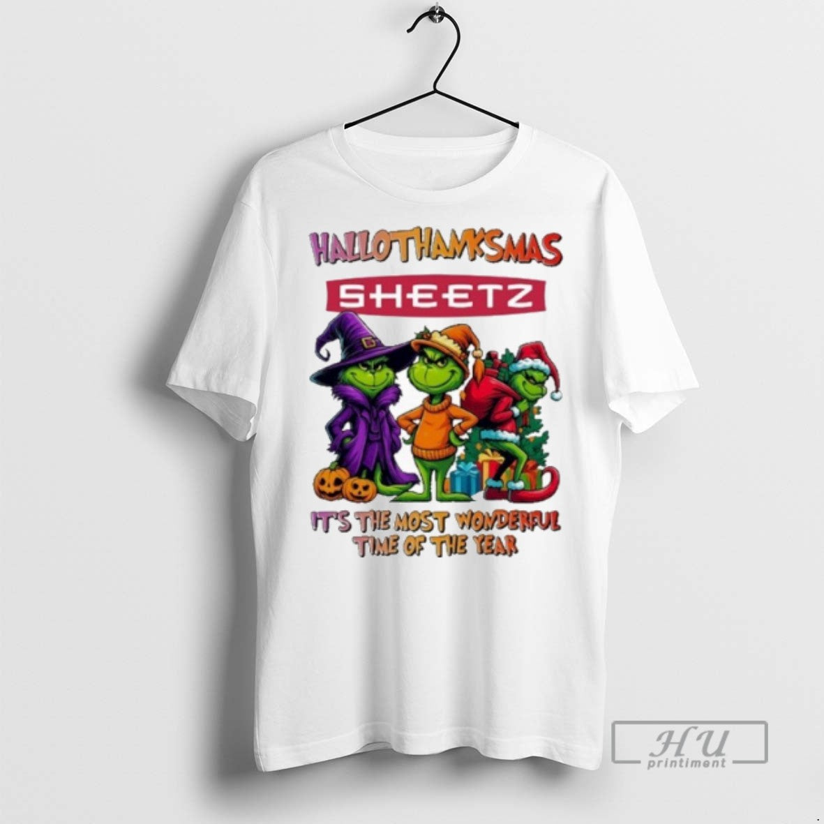 Officials Trending Grinch Sheetz Logo Hallothanksmas Most Time Year T-Shirts, Hoodie, Sweatshirt - T-Shirt, Sweatshirt, Hoodie