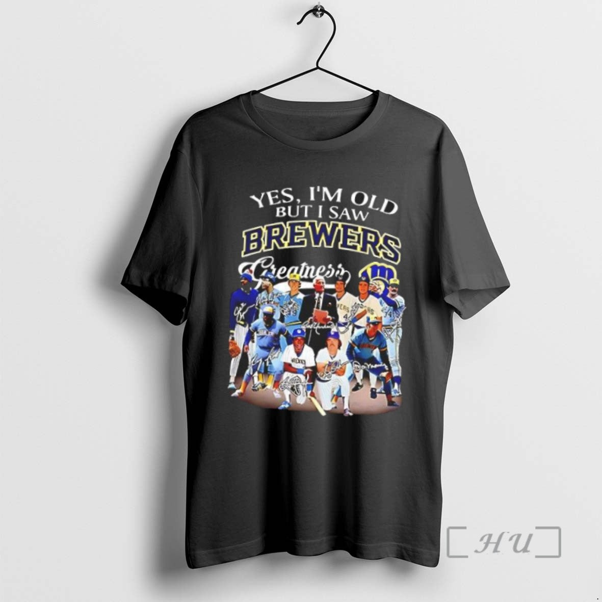 Officials Trending Top Yes Im Old But I Saw Milwaykee Brewers Greatness Signatures T-Shirts, Hoodie, Sweatshirt - T-Shirt, Sweatshirt, Hoodie