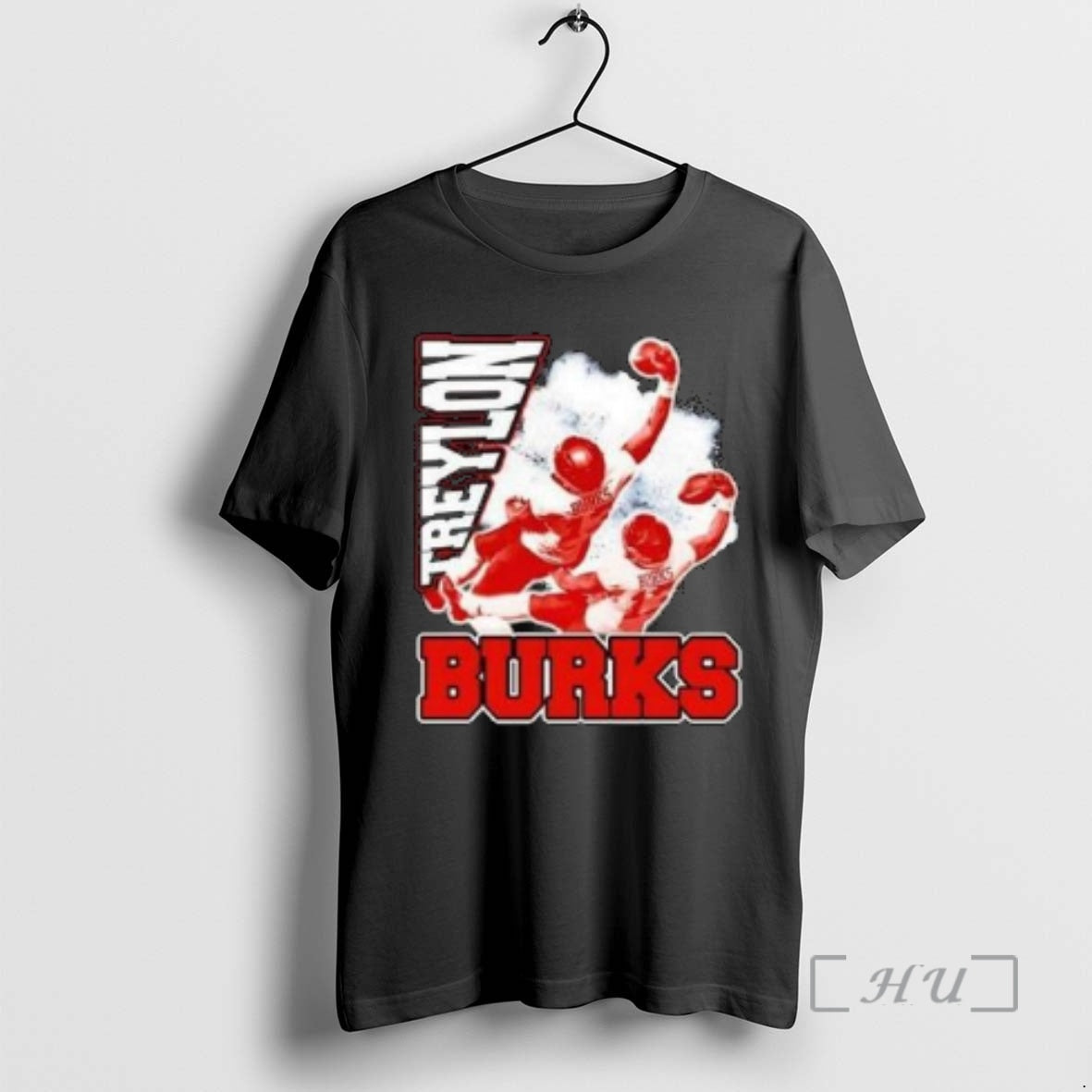 Officials Treylon Burks Arkansas Razorbacks Wide Receiver Circle Black T-Shirts, Hoodie, Sweatshirt - T-Shirt, Sweatshirt, Hoodie
