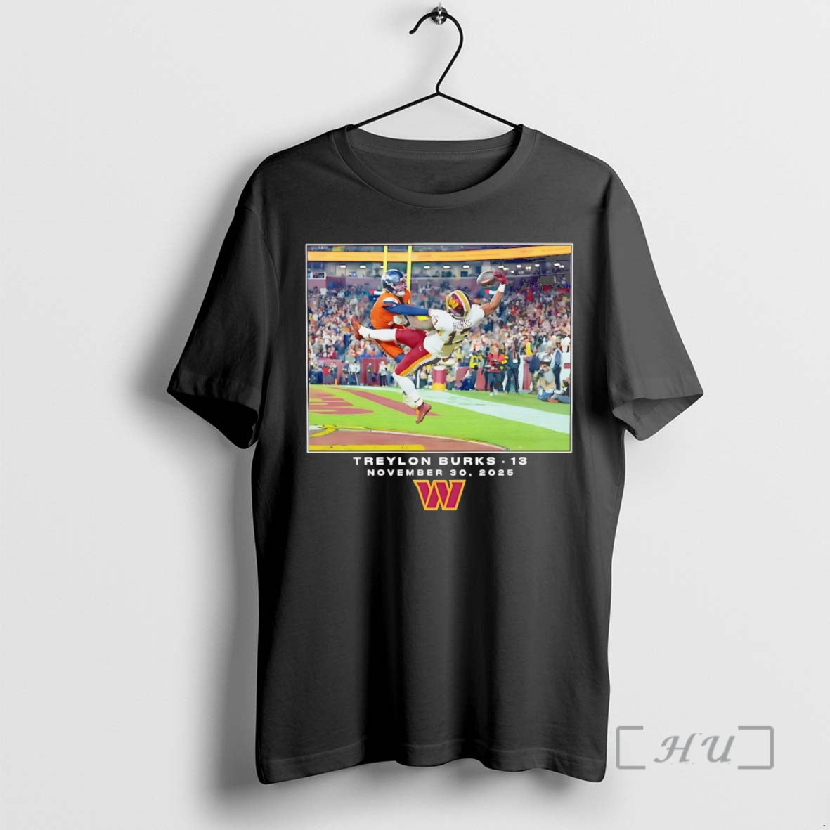 Officials Treylon Burks Moment Photo 2025 Washington Commanders T-Shirts, Hoodie, Sweatshirt - T-Shirt, Sweatshirt, Hoodie