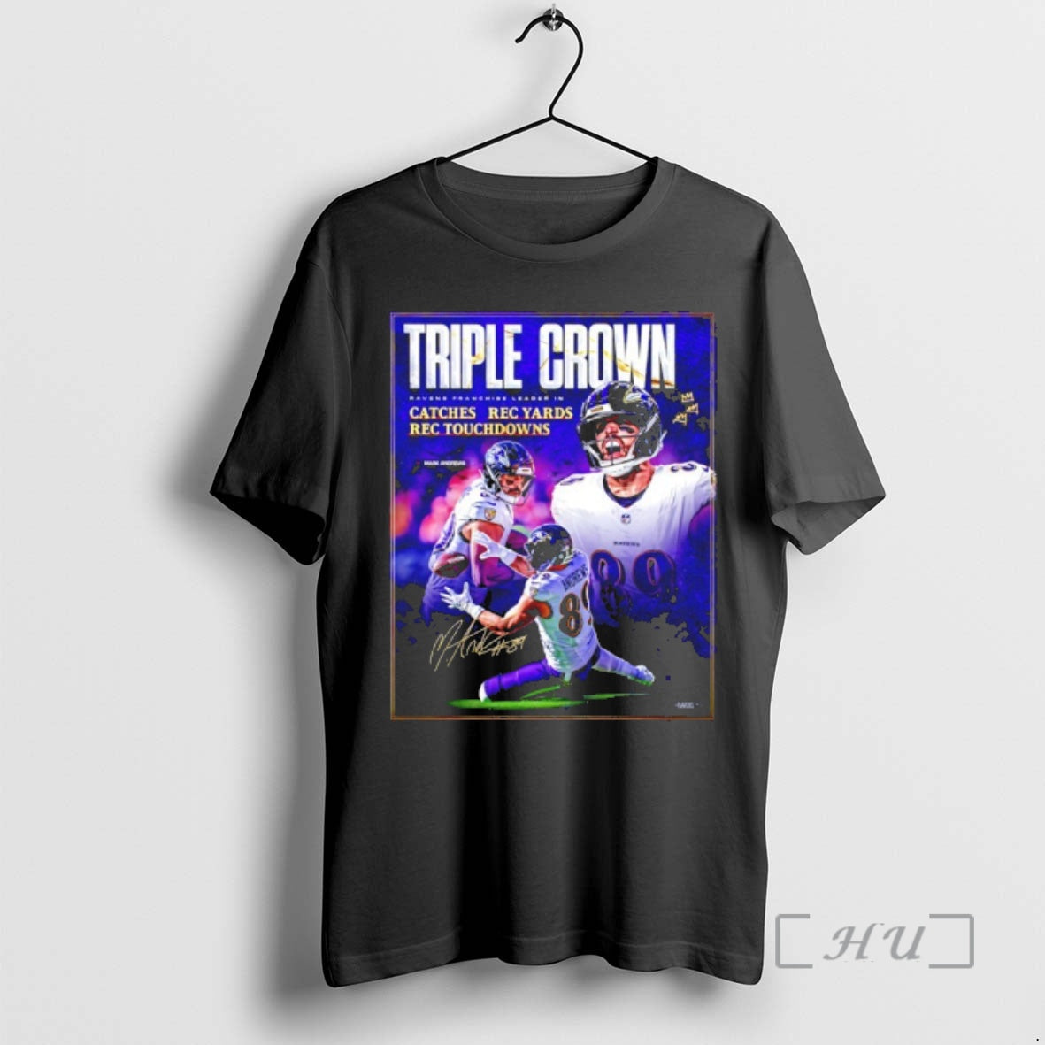 Officials Triple Crown Mark Andrews Baltimore Ravens 2025 Pro Bowl T-Shirts, Hoodie, Sweatshirt - T-Shirt, Sweatshirt, Hoodie
