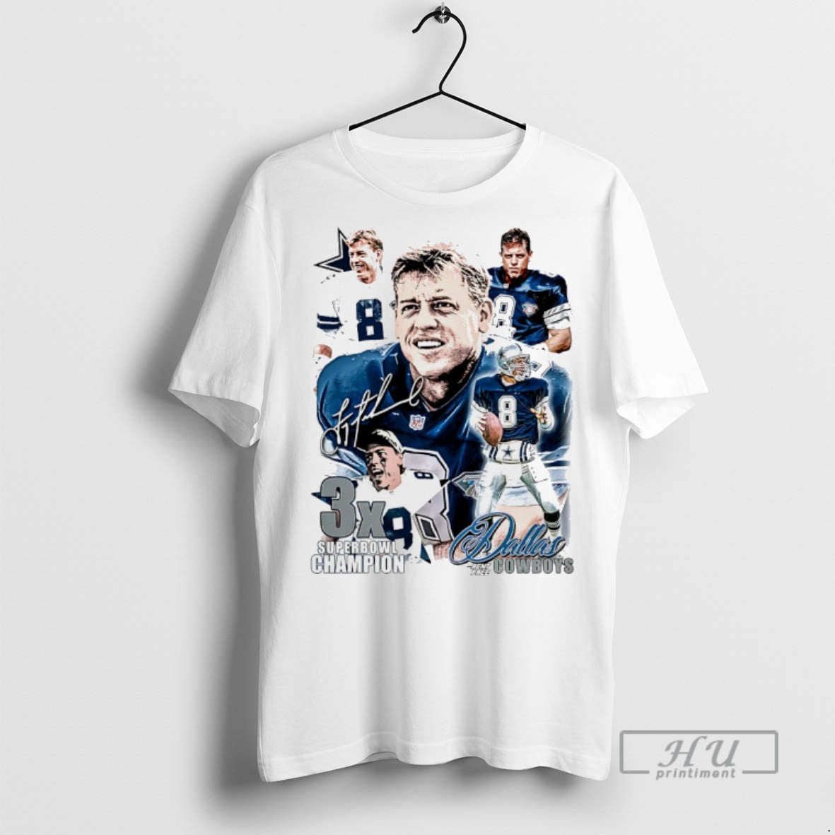 Officials Troy Aikman Dallas Cowboys 3x Superbowl Champion Signature Vintage T-Shirts, Hoodie, Sweatshirt - T-Shirt, Sweatshirt, Hoodie