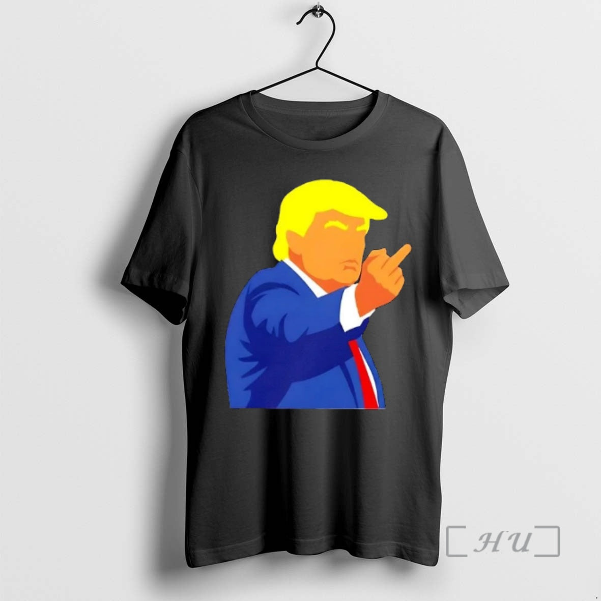 Officials Trump Golden Leaders One Finger Salute Cartoon T-Shirts, Hoodie, Sweatshirt - T-Shirt, Sweatshirt, Hoodie