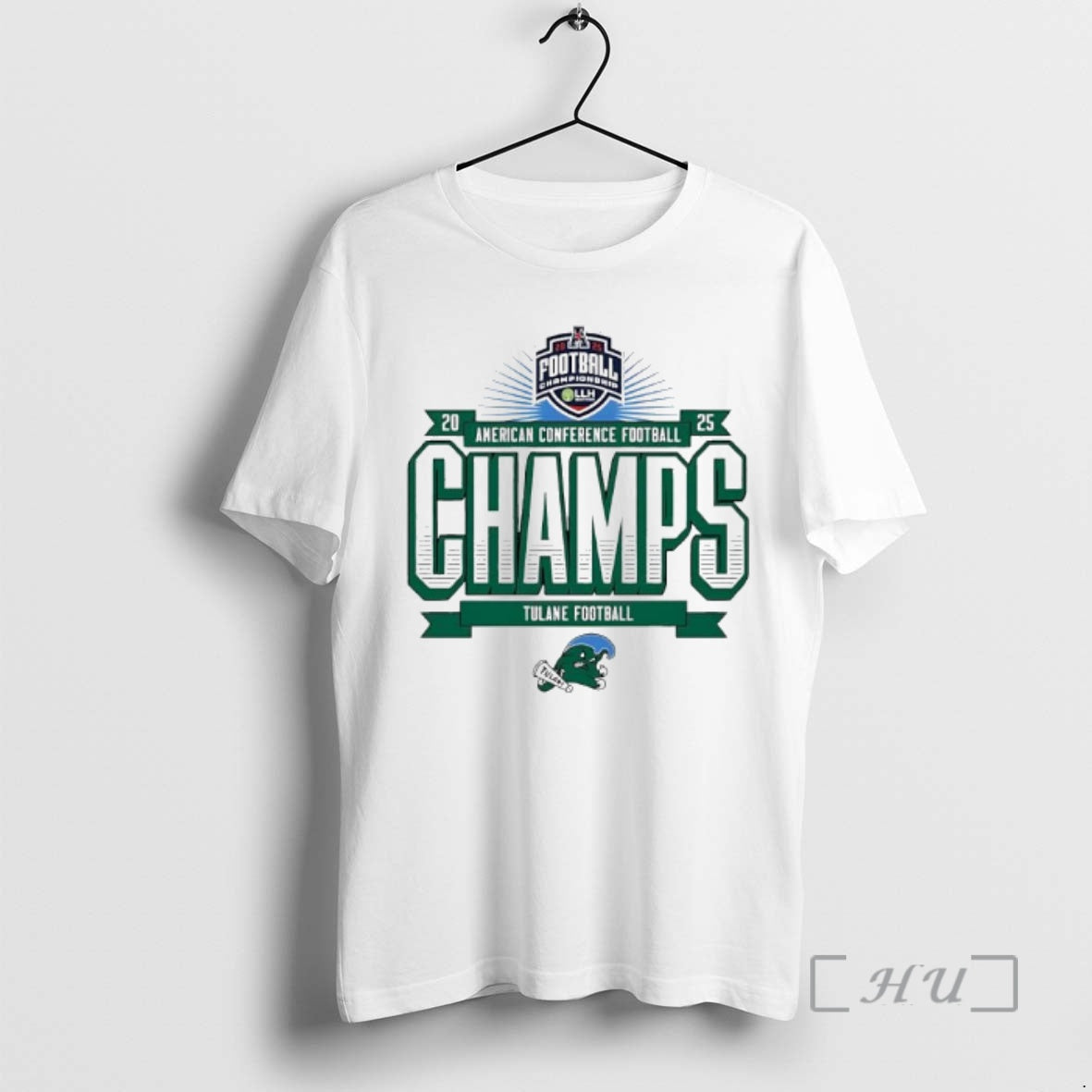Officials Tulane Football 2025 Amercan Conference Champs Logo T-Shirts, Hoodie, Sweatshirt - T-Shirt, Sweatshirt, Hoodie