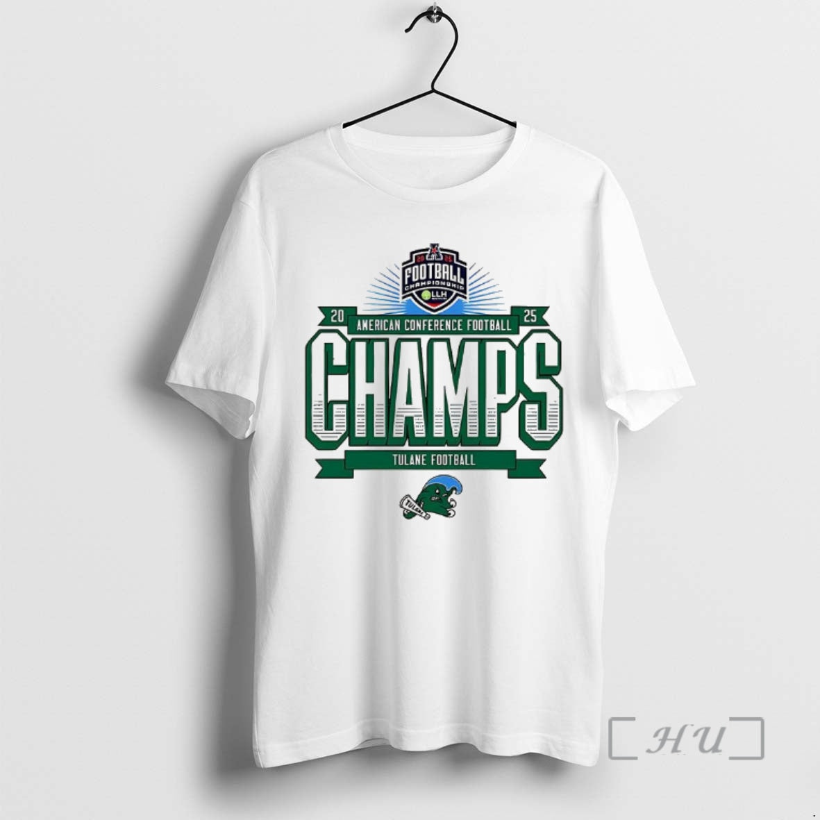 Officials Tulane Green Wave Football American Conference Football Champs 2025 T-Shirts, Hoodie, Sweatshirt - T-Shirt, Sweatshirt, Hoodie