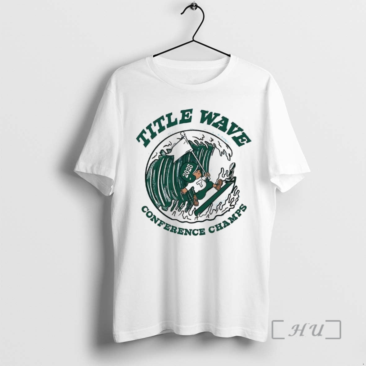Officials Tulane Green Wave Title Wave Conference Champs 2025 T-Shirts, Hoodie, Sweatshirt - T-Shirt, Sweatshirt, Hoodie