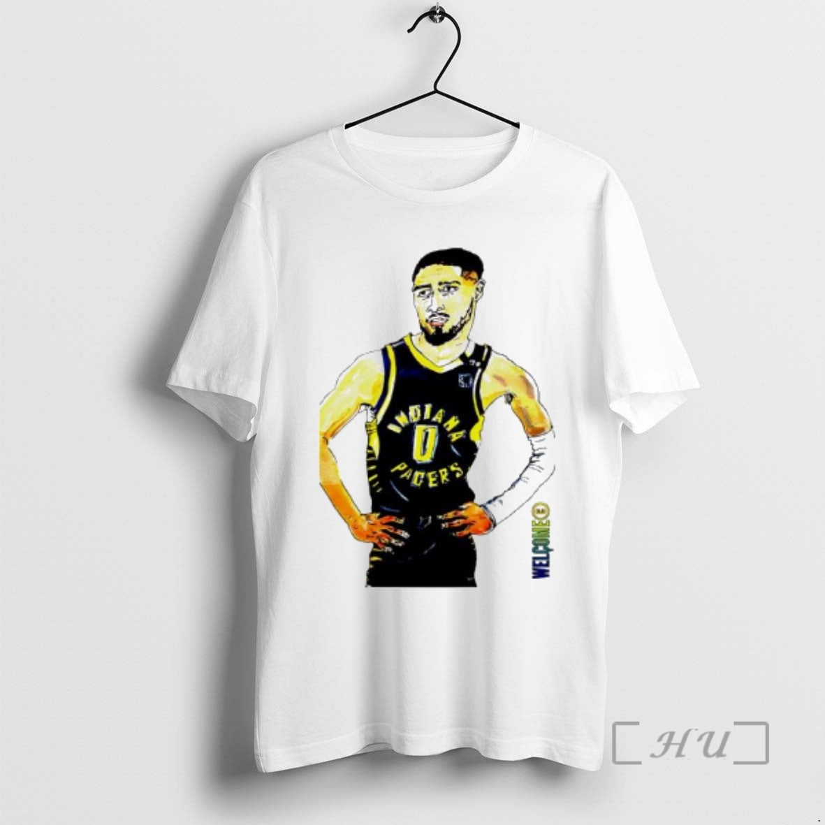 Officials Tyrese Haliburton Indiana Pacers Basketball Player Wall T-Shirts, Hoodie, Sweatshirt - T-Shirt, Sweatshirt, Hoodie