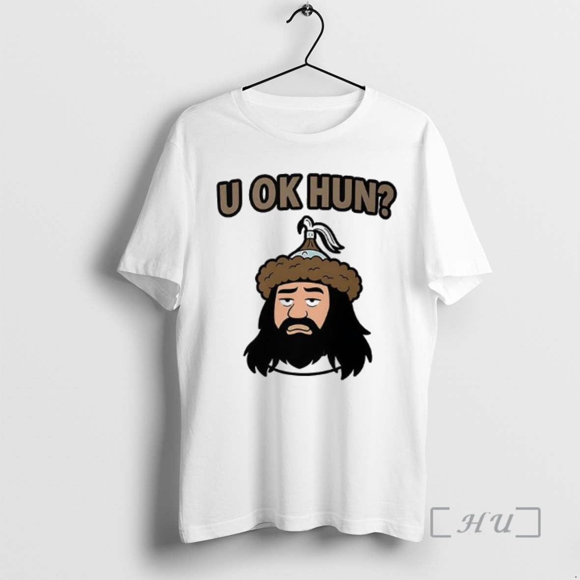 U Ok Hun Attila Hun Face Cartoon Woman T-Shirts, Hoodie, Sweatshirt - T-Shirt, Sweatshirt, Hoodie