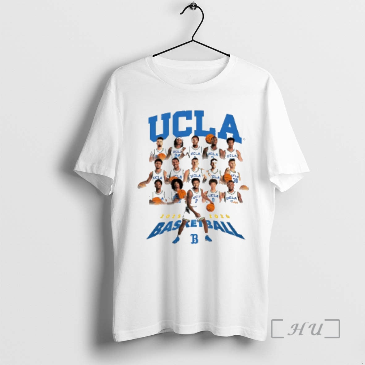 Officials Ucla Basketball 2025 2026 Team Collage T-Shirts, Hoodie, Sweatshirt - T-Shirt, Sweatshirt, Hoodie