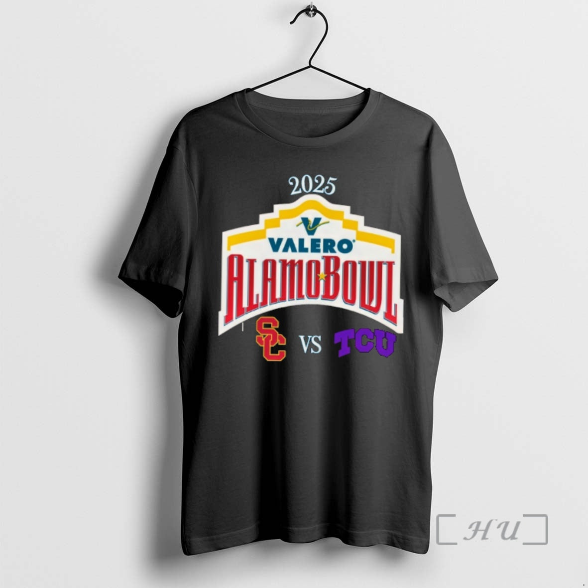 Officials Usc Trojans Vs Tcu Horned Frogs 2025 Valero Alamo Bowl Logo T-Shirts, Hoodie, Sweatshirt - T-Shirt, Sweatshirt, Hoodie