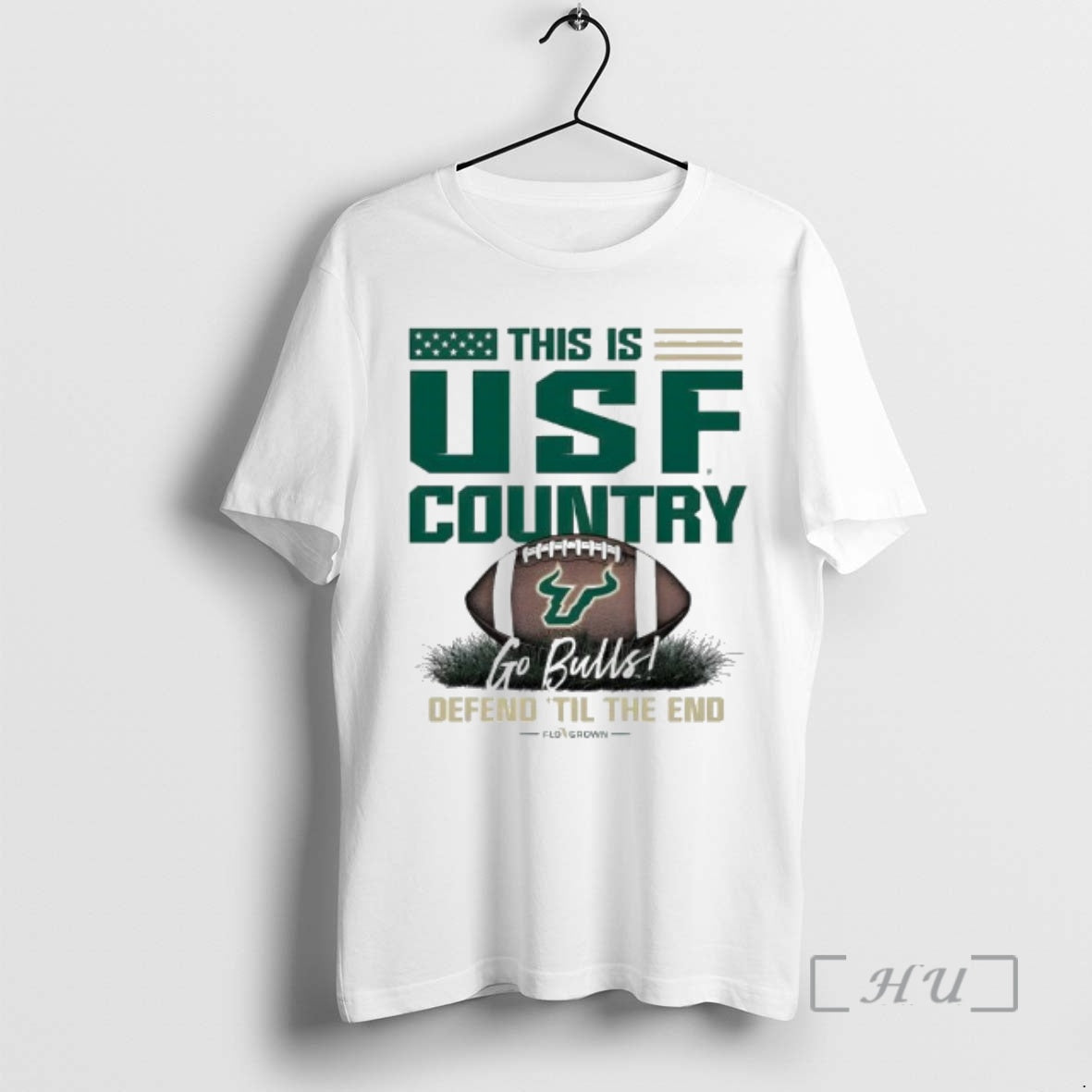 Officials University South Florida Bulls Football Go Bulls Defend Til End T-Shirts, Hoodie, Sweatshirt - T-Shirt, Sweatshirt, Hoodie