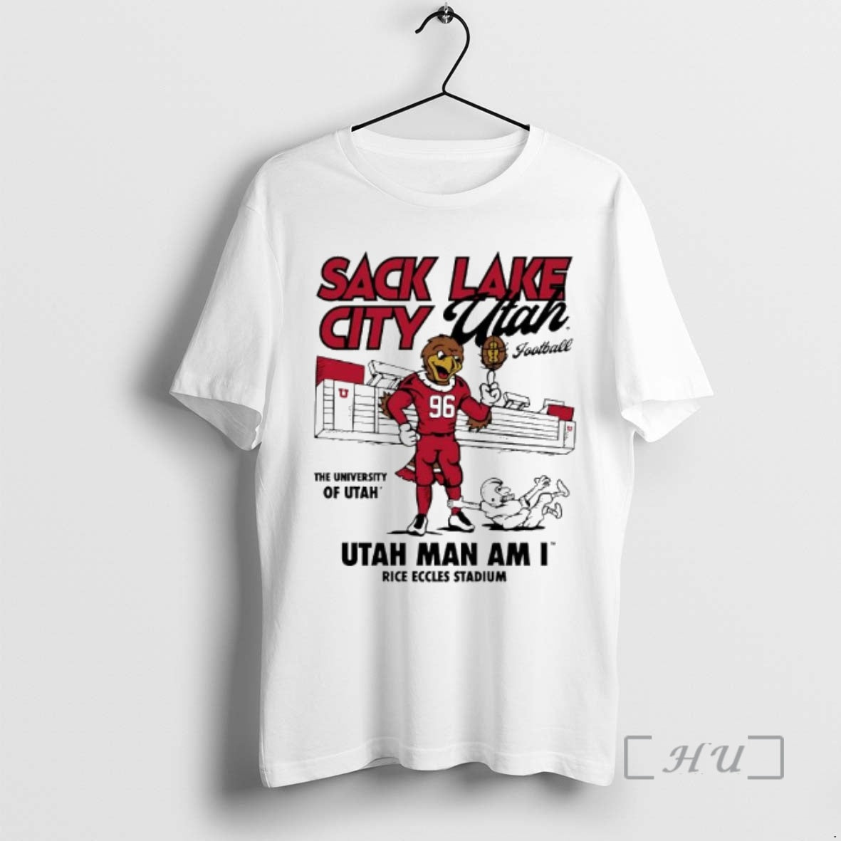 Officials Utah Sack Lake City Football Utah Man Am I Rice Eccles Stadium T-Shirts, Hoodie, Sweatshirt - T-Shirt, Sweatshirt, Hoodie