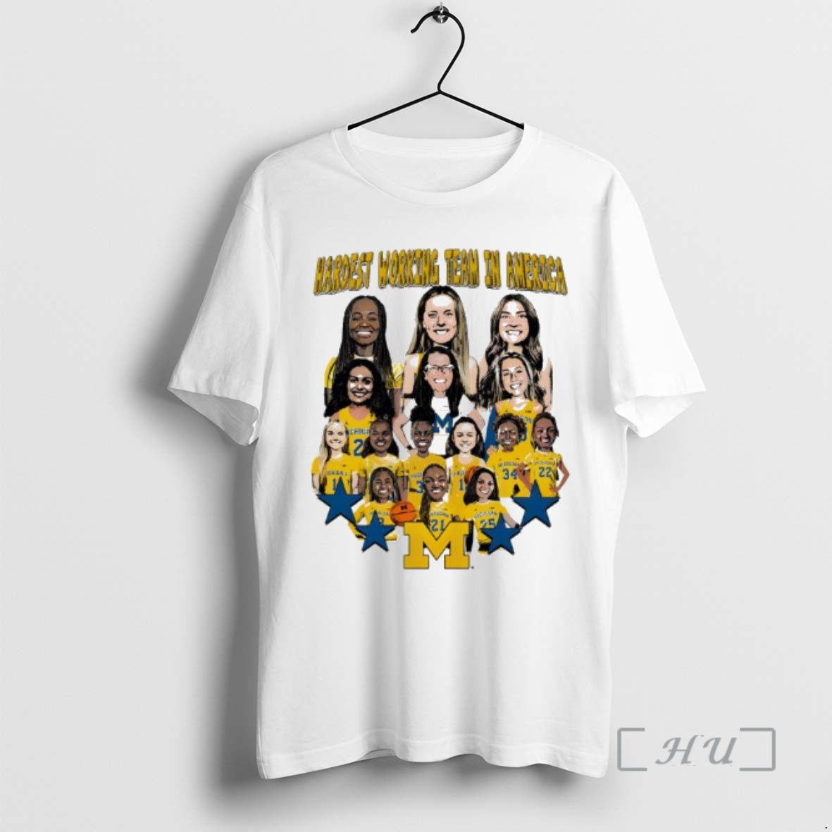 Officials Valiant University Michigan Basketball Hardest Working Team America Caricature T-Shirts, Hoodie, Sweatshirt - T-Shirt, Sweatshirt, Hoodie