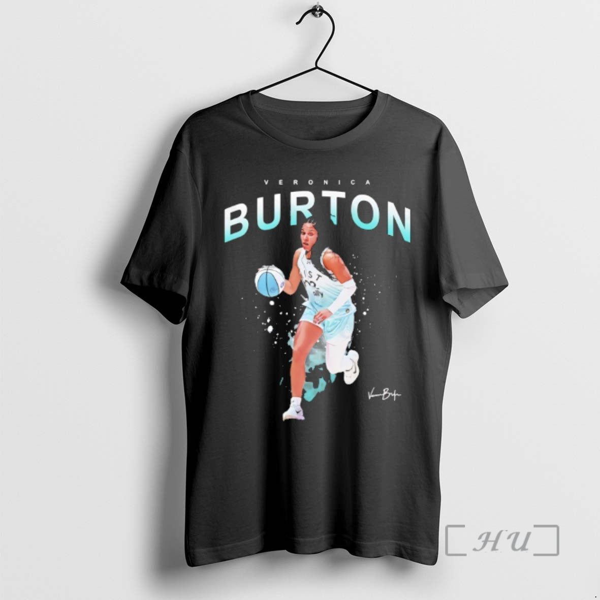 Officials Veronica Burton Unrivaled Basketball Signature T-Shirts, Hoodie, Sweatshirt - T-Shirt, Sweatshirt, Hoodie