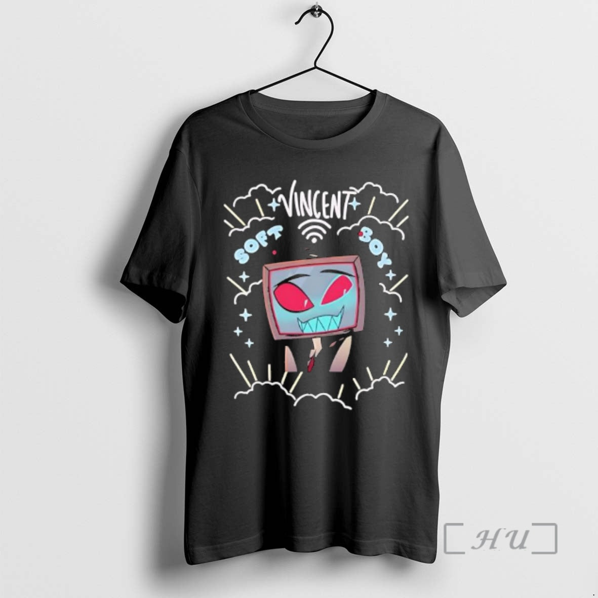 Officials Vincent Soft Boy Character Hazbin Hotel Animated T-Shirts, Hoodie, Sweatshirt - T-Shirt, Sweatshirt, Hoodie