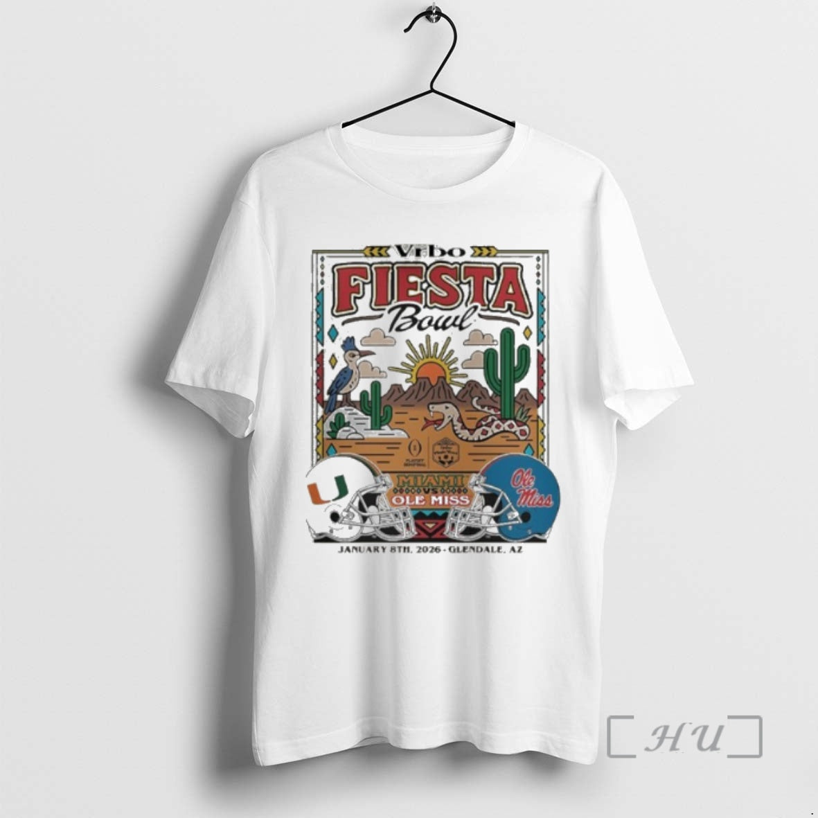 Officials Vrbo Fiesta Bowl Miami Ole Miss January 8th 2026 T-Shirts, Hoodie, Sweatshirt - T-Shirt, Sweatshirt, Hoodie