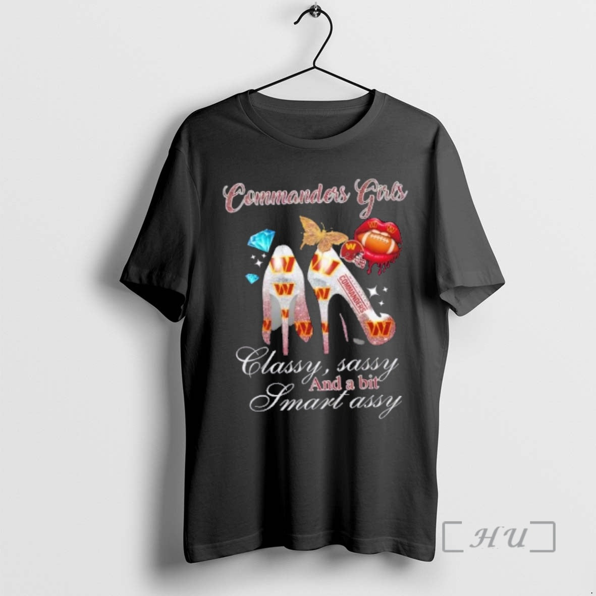 Officials Washington Commanders High Heels Classy Sassy Bit Smart Assy T-Shirts, Hoodie, Sweatshirt - T-Shirt, Sweatshirt, Hoodie