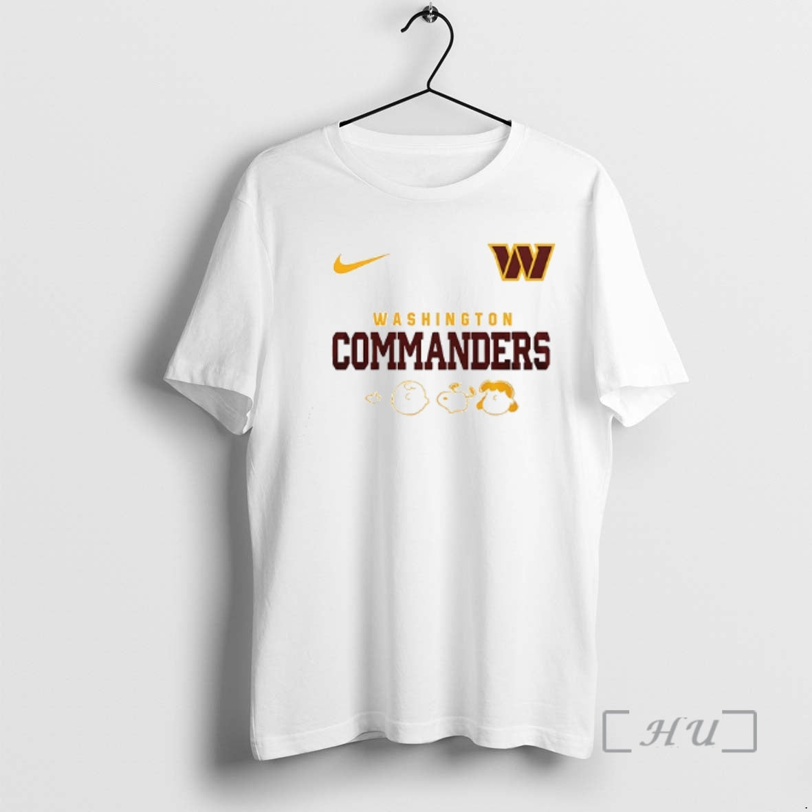 Officials Washington Commanders X Peanuts Abbey Road Cartoon Double Sided T-Shirts, Hoodie, Sweatshirt - T-Shirt, Sweatshirt, Hoodie