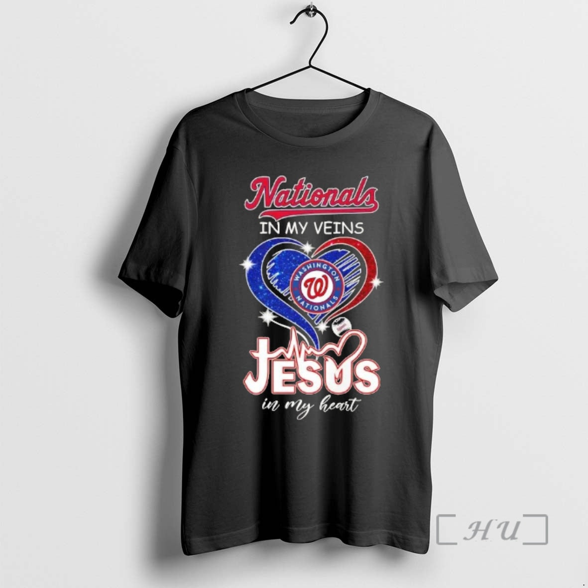 Officials Washington Nationals Baseball My Veins Jesus My Glitter Heart T-Shirts, Hoodie, Sweatshirt - T-Shirt, Sweatshirt, Hoodie