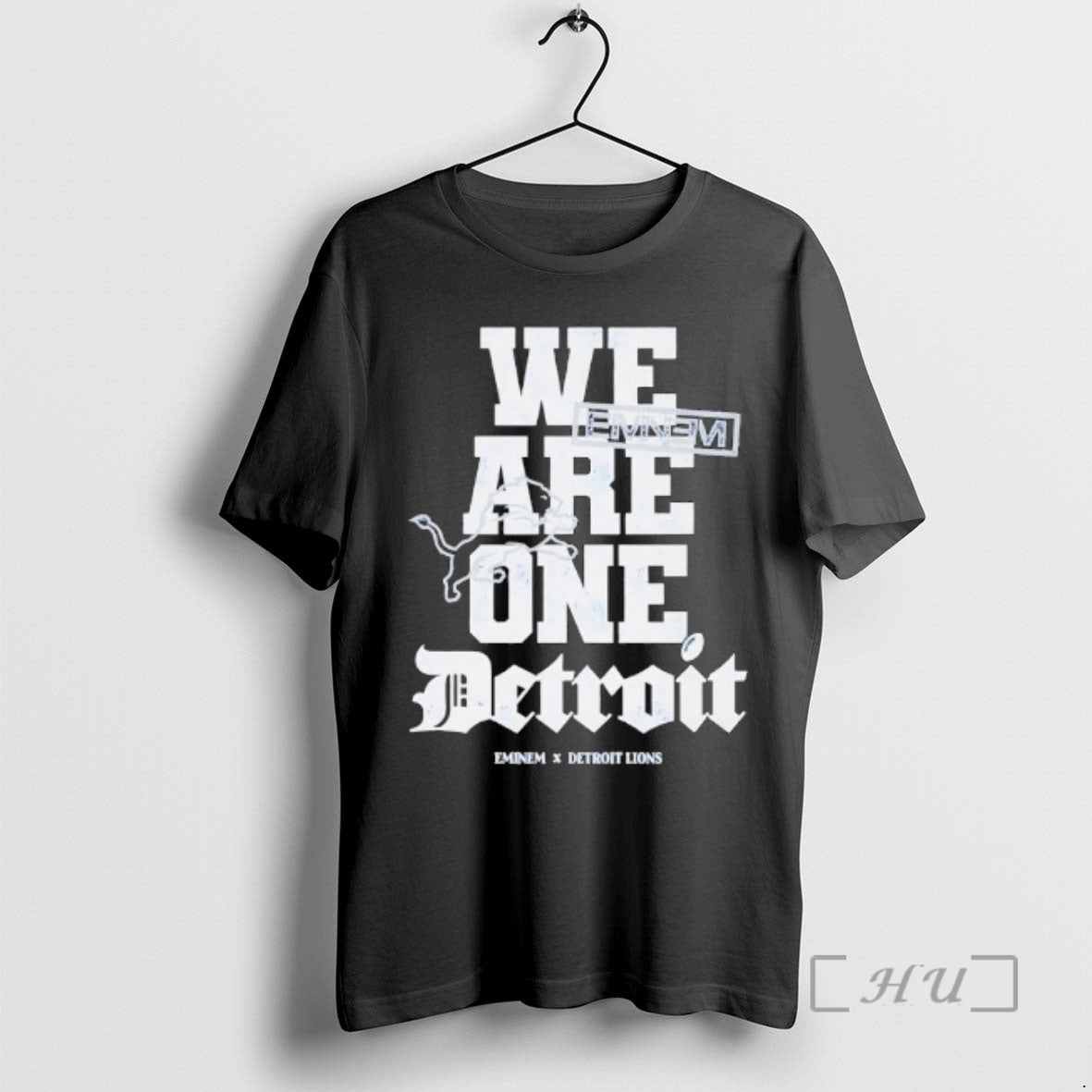 Officials We Are One Detroit Eminem X Detroit Lions T-Shirts, Hoodie, Sweatshirt - T-Shirt, Sweatshirt, Hoodie